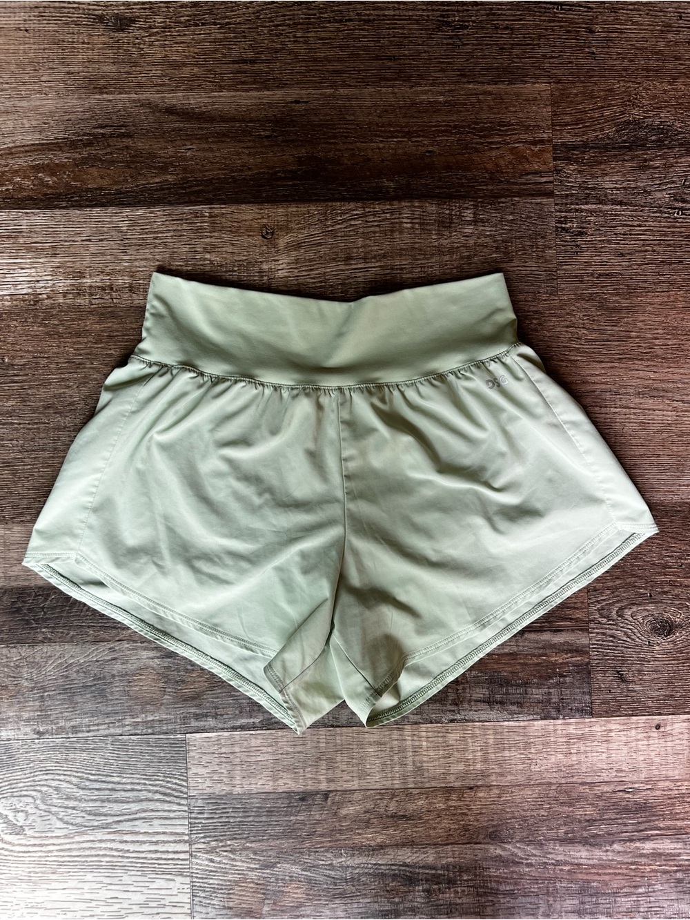 DSG Light Sage High-Rise Athletic Shorts